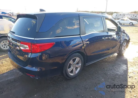 2019 Honda Odyssey Ex-L z USA, uszkodzony, nr VIN 5FNRL6H78KB032444